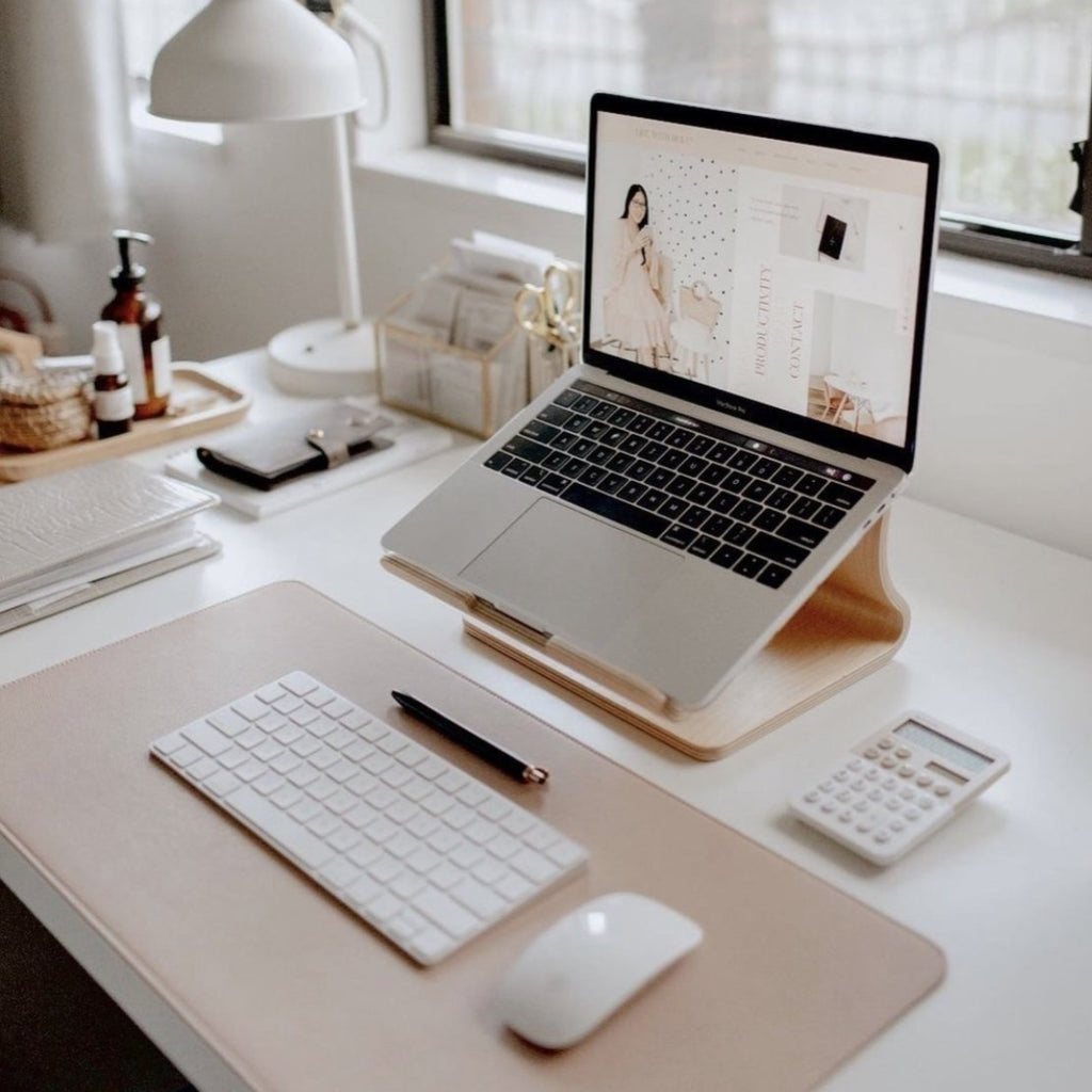 enkel-wood-laptop-stand-home-office-desk-setup